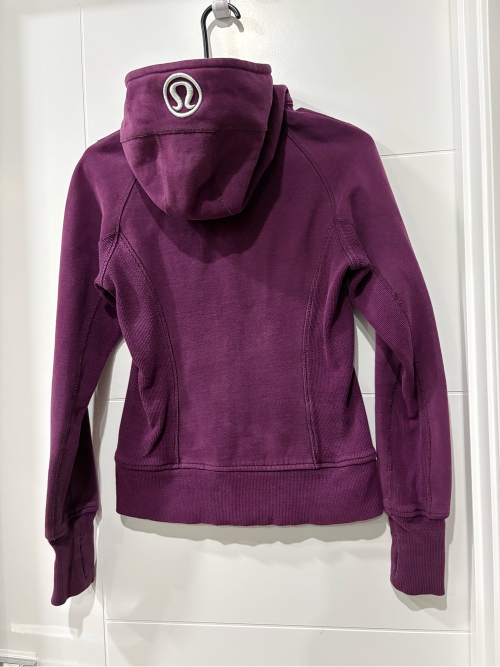 lululemon athletica Plum Hooded Scuba Jacket